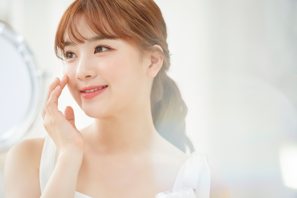 顔のリフトアップ効果