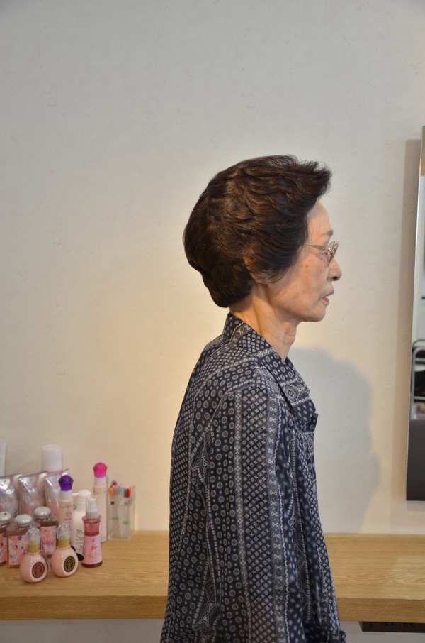 シニア　パーマ・カラー　