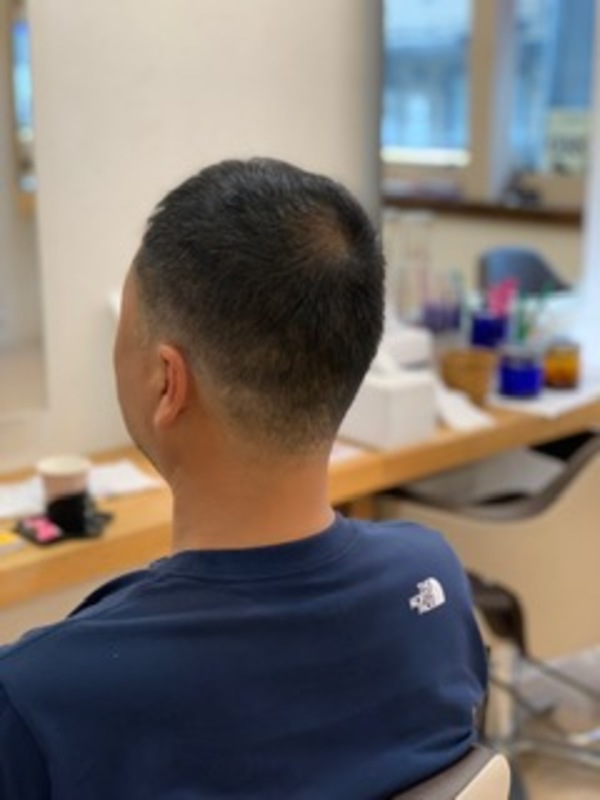 ショートスタイル　バックショット