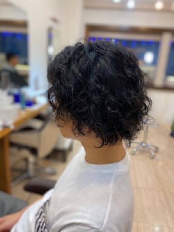 メンズ　パーマ