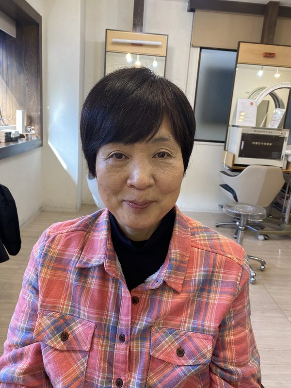 #ショートスタイル＃ファイバープレックス＃レディース＃カット＃カラー