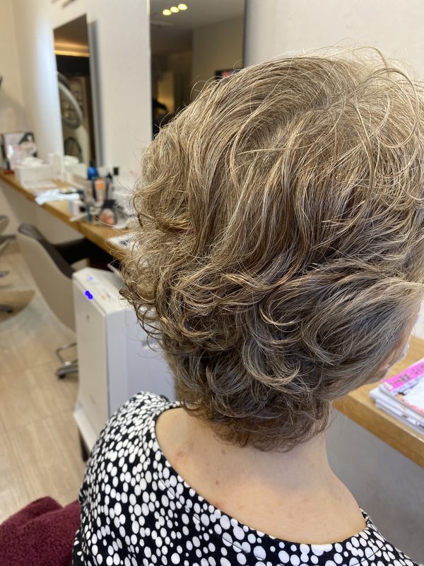 ファイバープレックスでパーマ