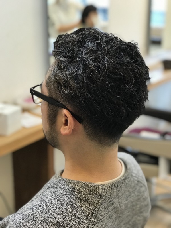 メンズパーマスタイル