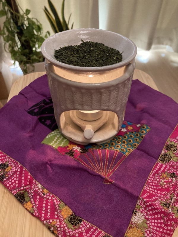 茶香炉♪益子焼