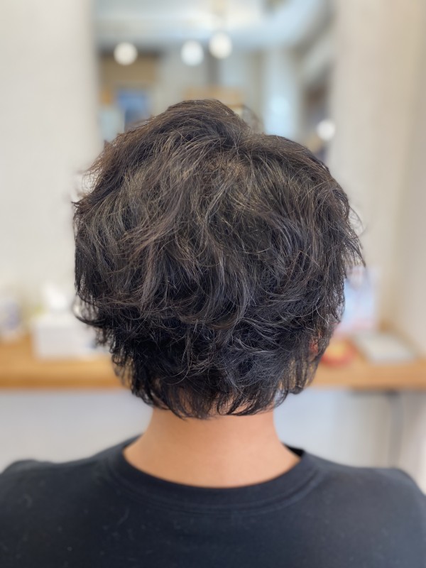 くせ毛風パーマ