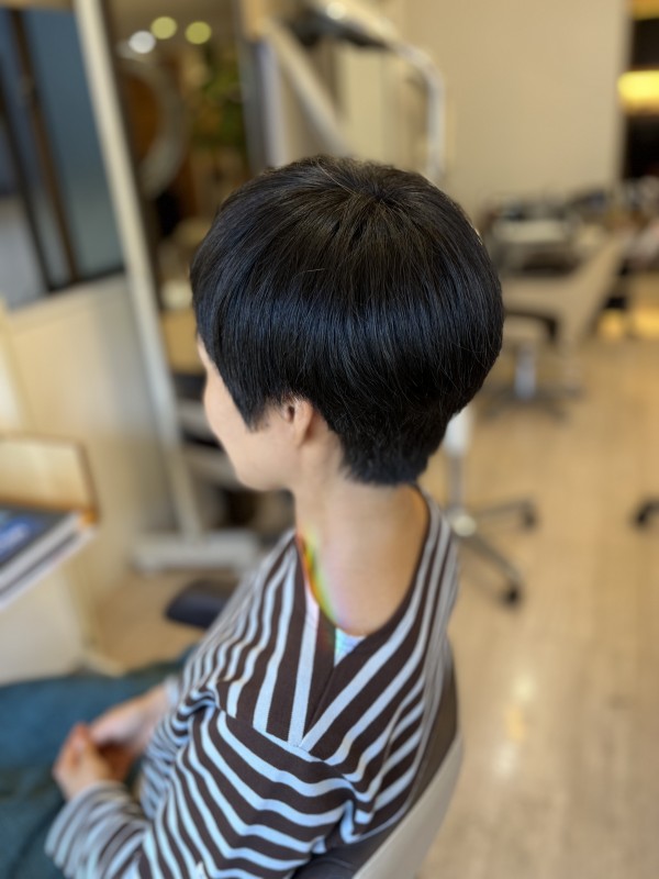 大人可愛いマッシュショ－ト