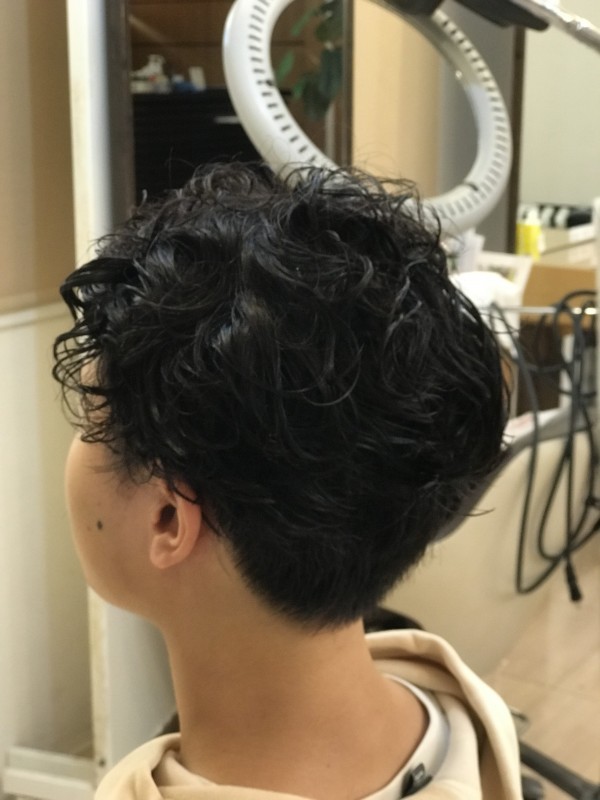 メンズスパイラルパ-マ