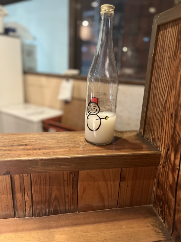 蕎麦屋で一寸一杯